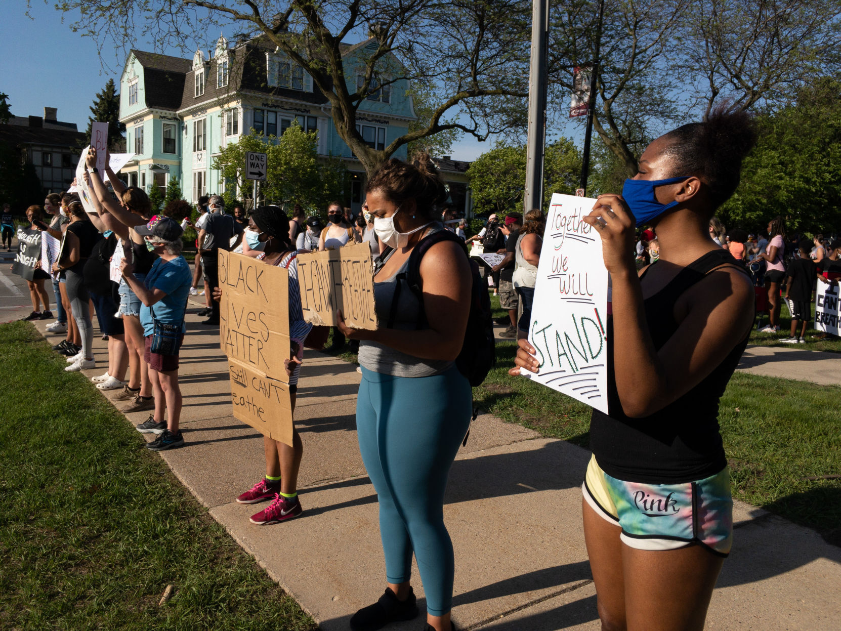 Tuesday protest